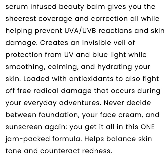 COMPLEXION PERFECTOR one color for ANY skin blends into skin tone to perfection - Picture 3 of 5